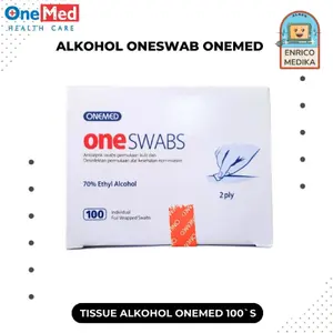 ONEMED - Tisu Alkohol Oneswab | Alkohol Swab isi 100