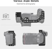 Gambar HOP GRC-EOSR Cage Rig for Canon EOS R Plate CNC Metal EOS-R Hand Grip dari G-Rex Kota Administrasi Jakarta Barat 4 Tokopedia