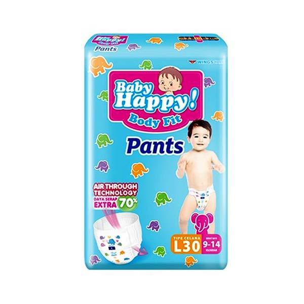 Gambar BABY HAPPY PANTS L 30 dari Hypermart Bangka Kota Pangkal Pinang Tokopedia
