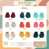 Gambar Babylou Mittens (Sarung Tangan Bayi) - Flamingo dari Babylou Official Store Kota Administrasi Jakarta Barat 2 Tokopedia