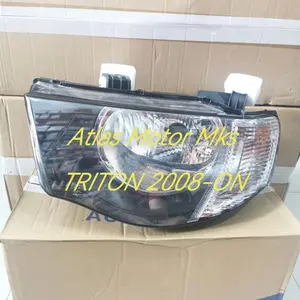[1Pc] Head Lamp Lampu Depan Mitsubishi L200 Triton 2008-On - Cpu 98602