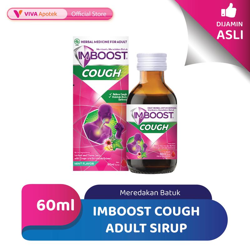 Imboost Cough Adult Sirup Botol 60 ml