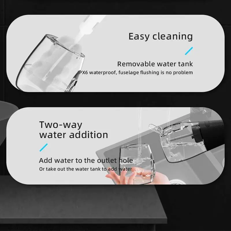 Alat Pembersih Penindik Gigi Gusi Water Flosser Dental Oral Irrigator 3