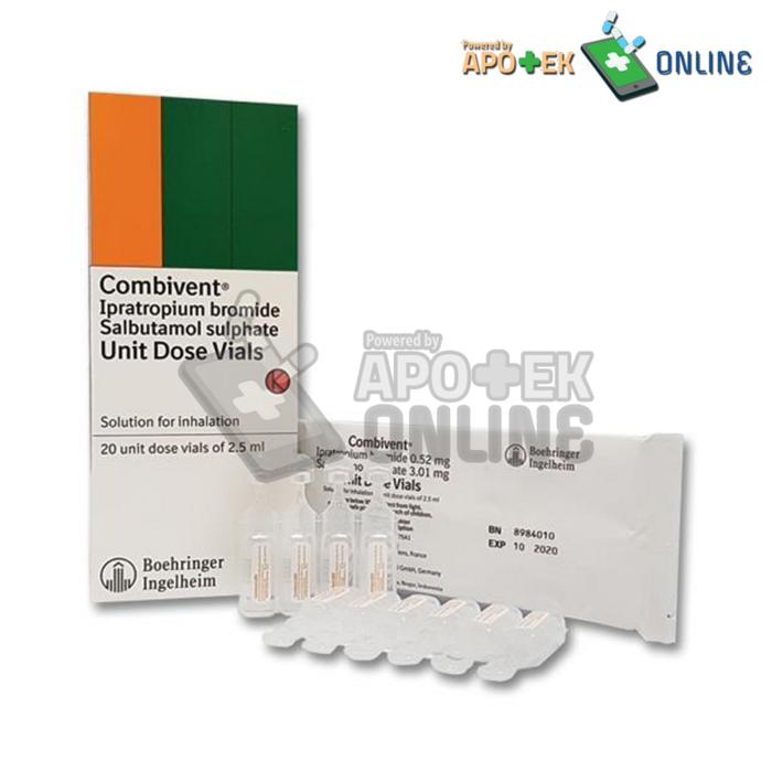 COMBIVENT 2,5 ML UDV  BOX 20 VIAL