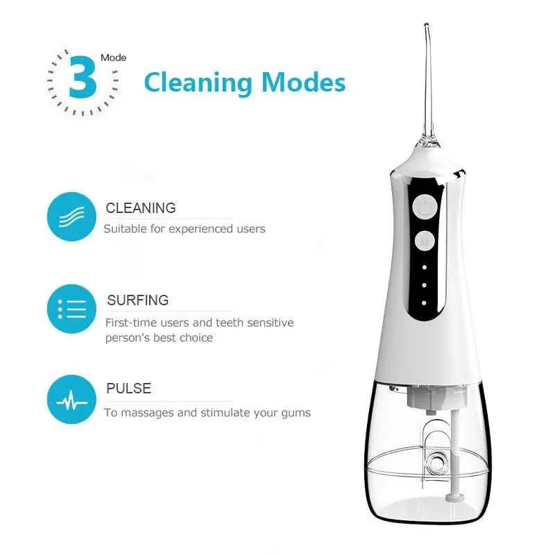 Alat Pembersih Penindik Gigi Gusi Water Flosser Dental Oral Irrigator 0