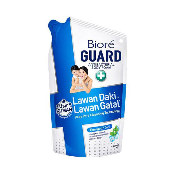 Gambar BIORE BODY FOAM ENERGETIC COOL POUCH 400 ML dari Hypermart Kendari Kota Kendari Tokopedia