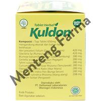 Gambar Kuldon 4 Tablet - Tablet Herbal Panas Dalam & Sariawan dari Menteng Farma Kota Administrasi Jakarta Pusat 4 Tokopedia
