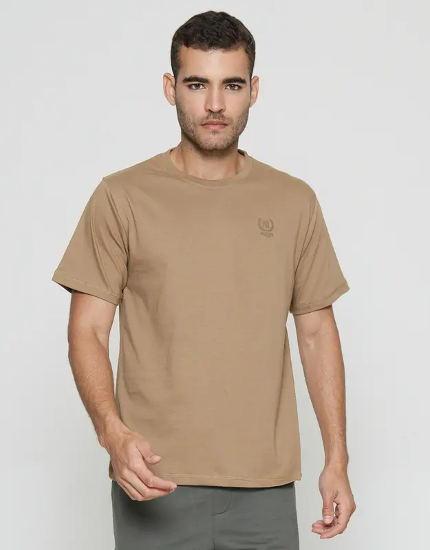 T Zone Kaos Lengan Pendek Pria Basic Round Neck 119734834 0