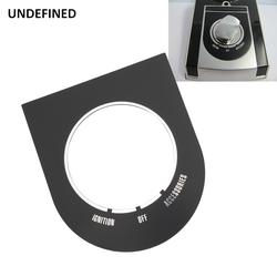 V-Twin Dash Cover Switch Nameplate For Harley Softail & Dyna – Black (39-0185) 4 thumbnail image