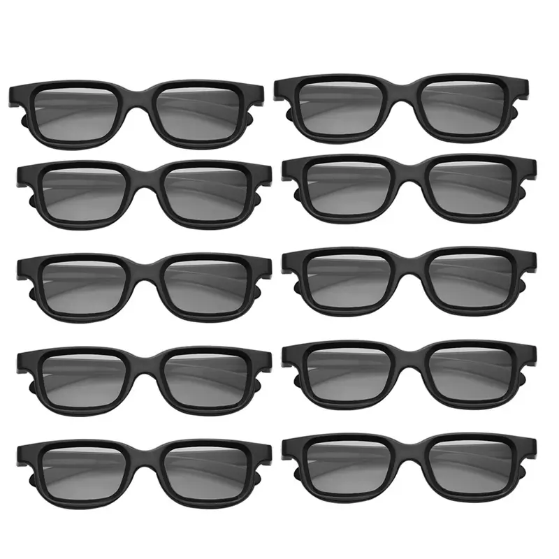 Kacamata 3D Pasif Polarized Untuk TV 3D Bioskop Real 3D Untuk Sony 1