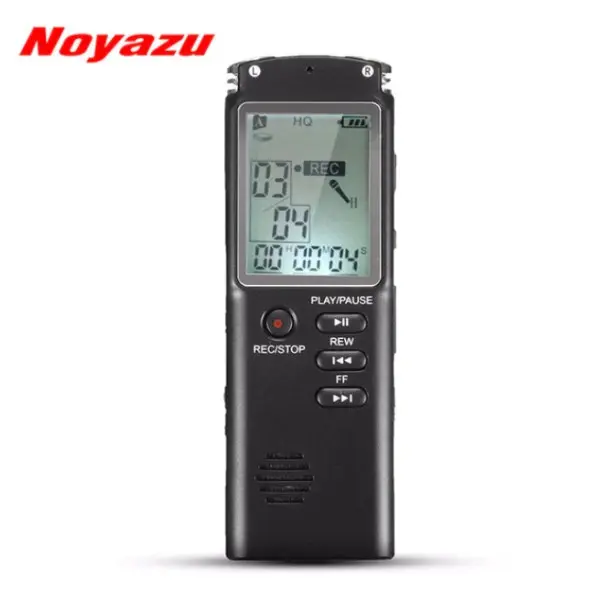 Noyazu Audio Recorder Digital 8 GB USB Rechargable Battery