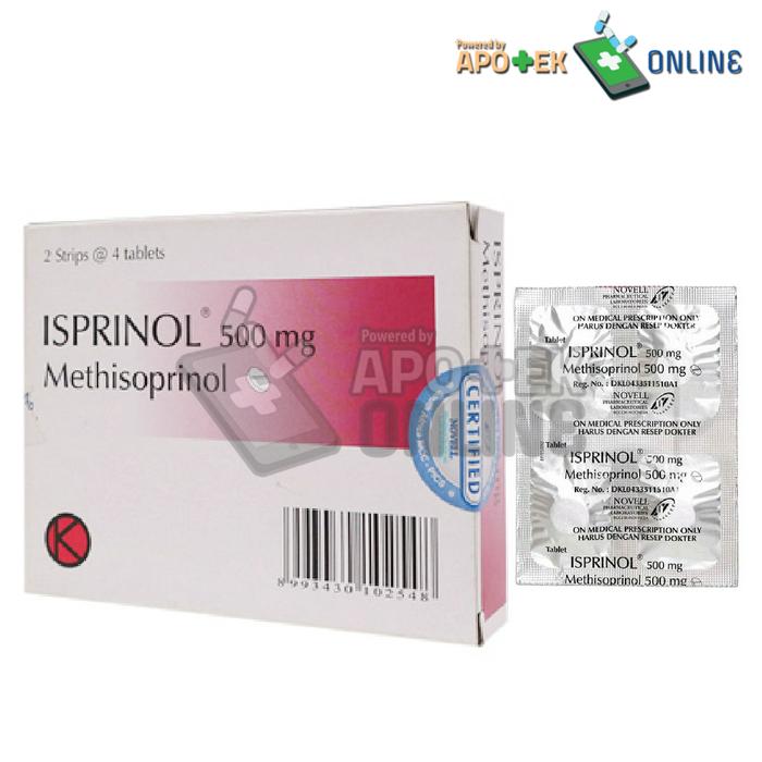 ISPRINOL 500 MG  STRIP 4 TABLET