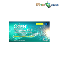 Gambar OZEN 10 MG BLISTER 10 TABLET/CETIRIZINE/ANTI HISTAMINE/ANTI ALERGI dari Apotek Arum Sari Talun Kab. Cirebon 5 Tokopedia