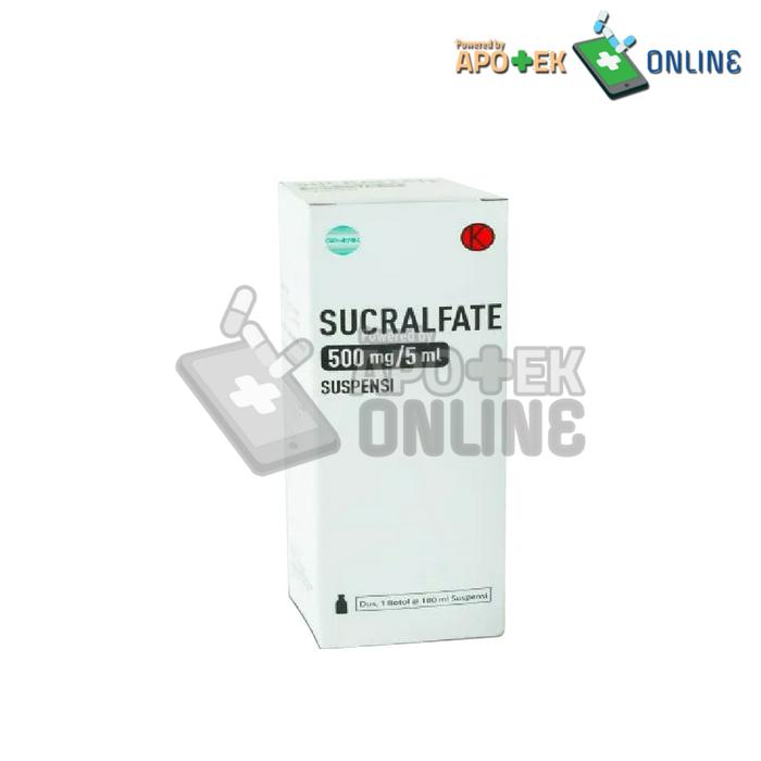 SUCRALFATE 500 MG/5ML PROMED BOTOL 100ML SUSPENSI