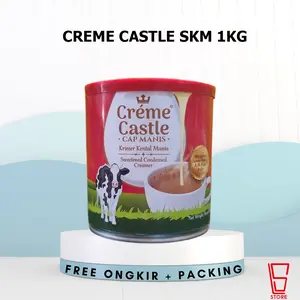 CREME CASTLE SUSU KENTAL MANIS 1KG / CREME CASTLE SUSU KENTAL MANIS