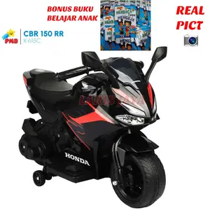 Mainan anak motor aki pmb k615c CBR 150RR K-615 C mainan motor aki NEW