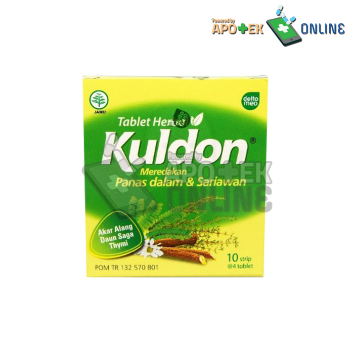 Gambar KULDON SARIAWAN 1 STRIP 4 TABLET dari Apotek Lily Medika Denpasar Kota Denpasar Tokopedia