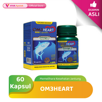 Gambar Om3Heart Bottle 60 Kapsul dari VIVA APOTEK Kota Administrasi Jakarta Utara 1 Tokopedia