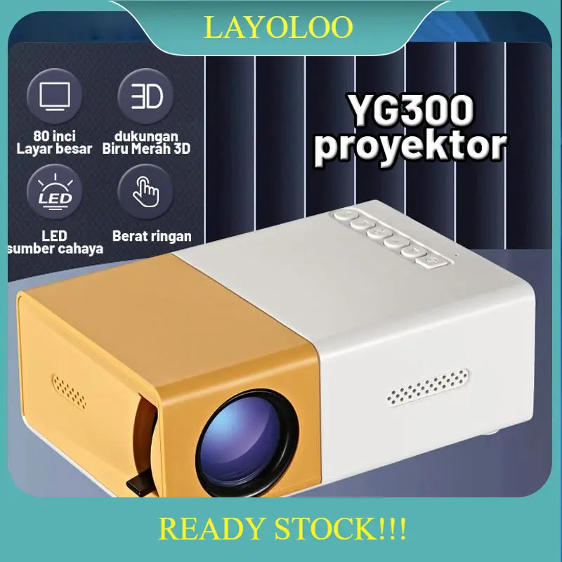 Mini Proyektor /smart proyektor /YG-300 LCD Portable Projector Home