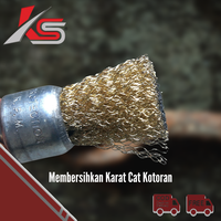 Gambar K55 Mata Bor Sikat Kawat Kuningan 2,5cm Drill Mounted Wire Brush 1inch dari MST TOOLS Kota Administrasi Jakarta Barat 5 Tokopedia