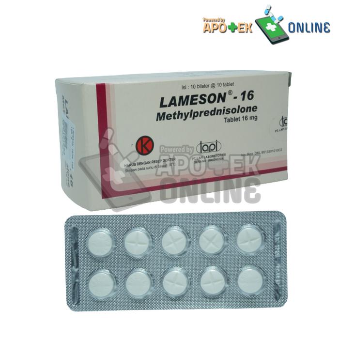 LAMESON 16 MG STRIP 10 TABLET