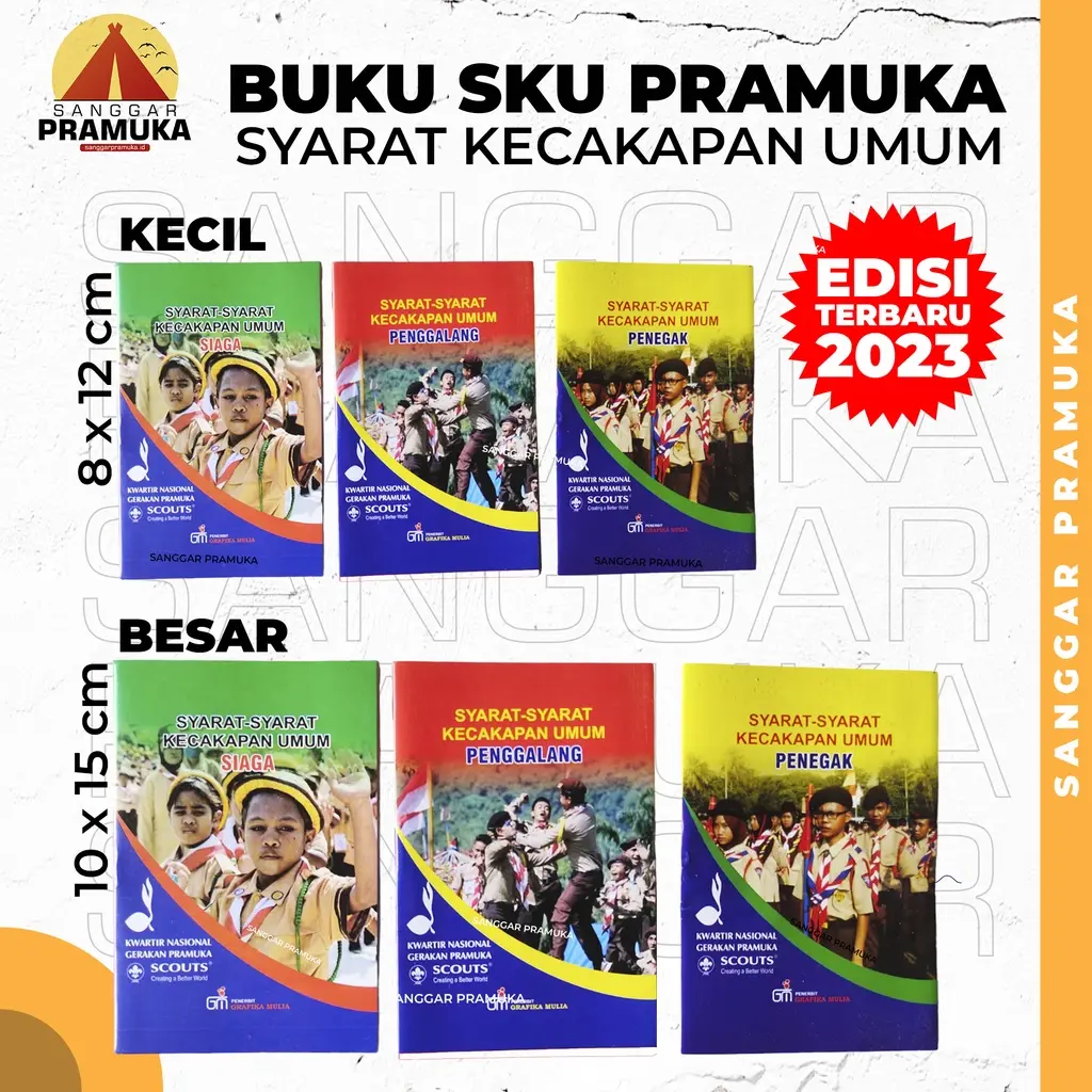 Buku Sku Terbaru / buku sku siaga / buku sku penggalang / sku penegak