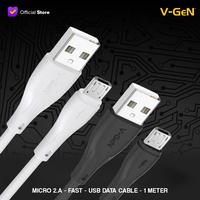 Gambar V-GeN Kabel Data MicroUSB Fast Charging VGC-11 QC3.0 2.4A 1M dari Semua V-GeN Kab. Tangerang 1 Tokopedia