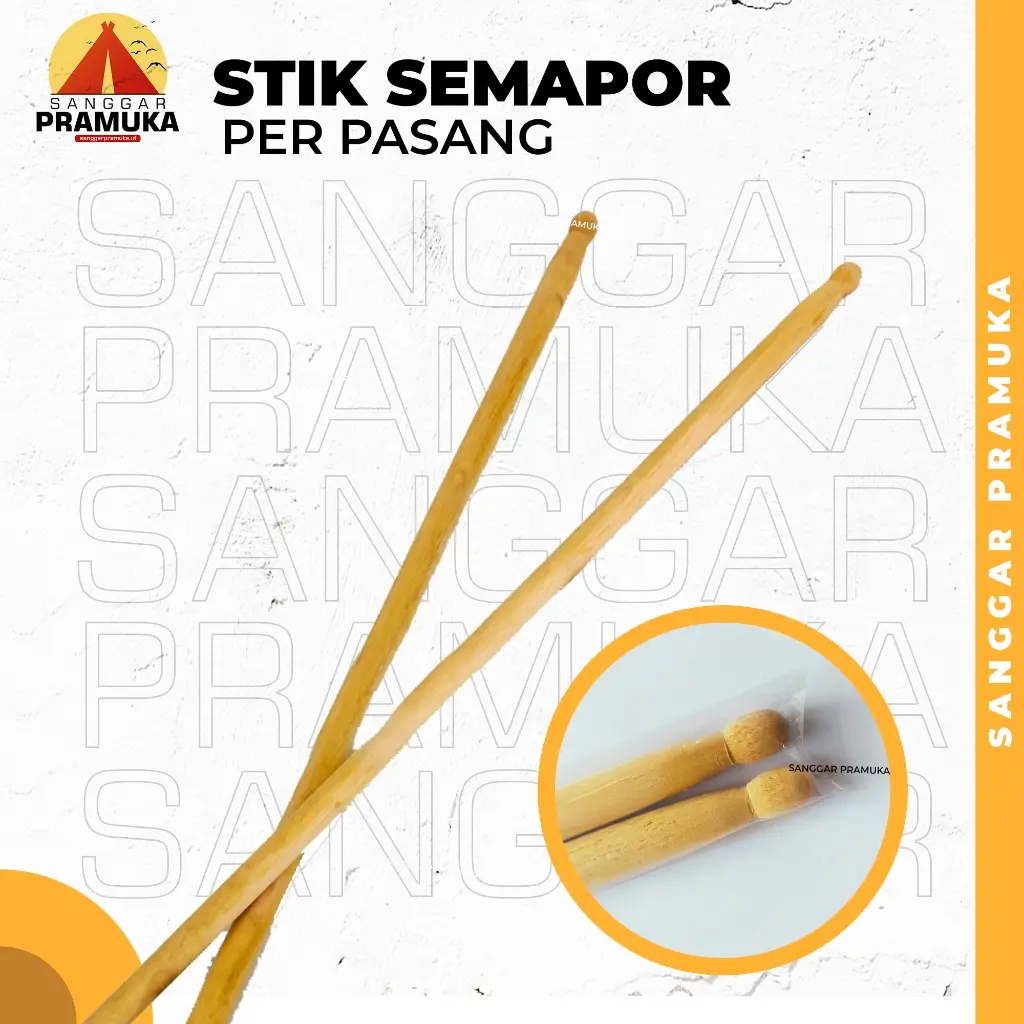 Stik Semapor Sepasang / Stik Semaphore / Stik Semapur / Stik Semafor