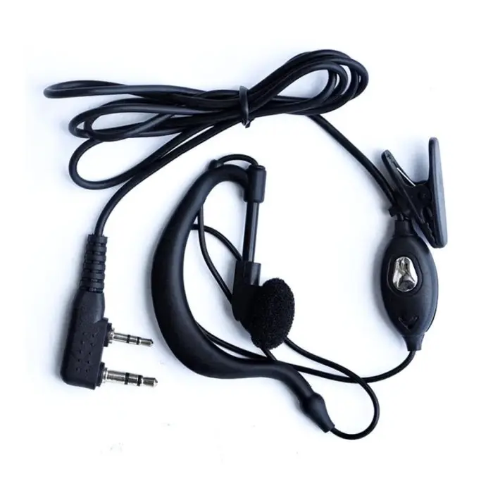 796 Headset Earphone Mic HT Handy Talkie 2pin Baofeng Weirwei Vev