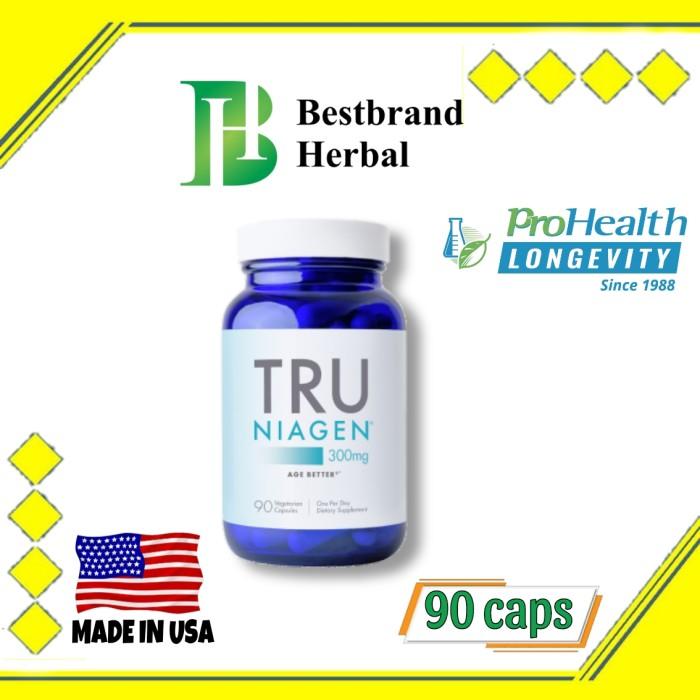 SALE TERBARU!!! TRU NIAGEN ORI 90 CAPS AGE BETTER 300MG NICOTINAMIDE