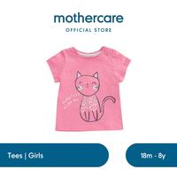 Gambar Mothercare Pink Cat T-Shirt - Kaos Anak Perempuan (Pink) - 5-6 Years dari Mothercare Indonesia Kab. Badung 1 Tokopedia