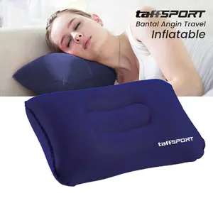 TaffSPORT Bantal Tidur Angin Travel Camping Inflatable Pillow 380x240mm Portable