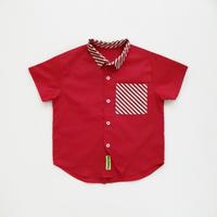 Gambar HEYTIMMY - Kemeja Anak Laki Laki Lengan Pendek - Eton Shirt - RED, 6-7 tahun dari Heytimmy Kota Administrasi Jakarta Utara 2 Tokopedia