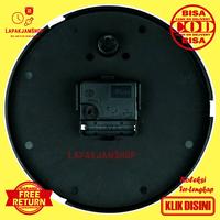 Gambar Jam Dinding Quartz Minimalis Murah Alari AL1113-1668 Abu - Putih, 20 cm dari LapakJamShop Kota Bandung 4 Tokopedia