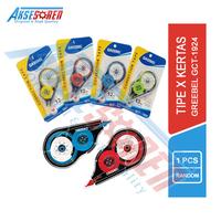 Gambar Tipe X Kertas Greebel [GCT-1924] / Correction Tape / Koreksi Pita Roll - Random dari Aksesoren Kab. Indramayu 1 Tokopedia