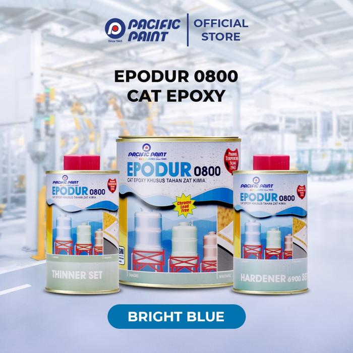Gambar EPODUR 0800 BRIGHT BLUE-Cat Epoxy dari Pacific Paint Indonesia Kota Tangerang Tokopedia