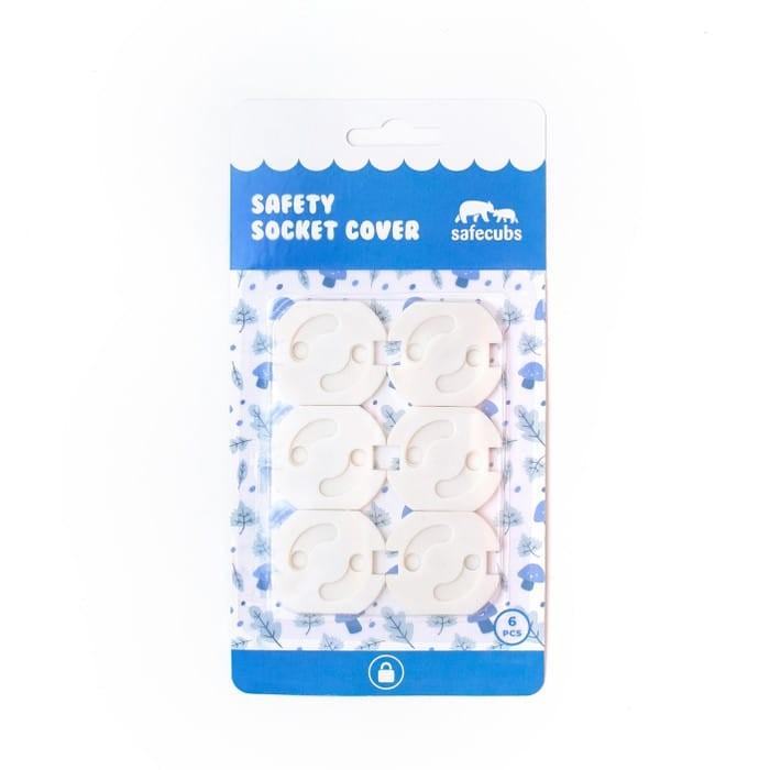 Gambar SAFECUBS SAFETY SOCKET COVER/PELINDUNG STOP KONTAK LISTRIK dari bebechan-id Kota Bandung Tokopedia