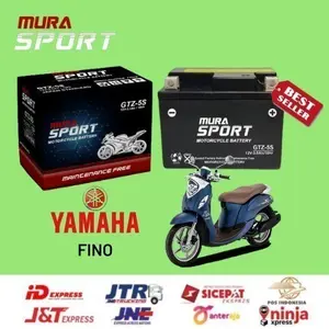 Aki Motor Kering YAMAHA FINO GTZ5 12V 3,5AH Aki Kering tahan lama