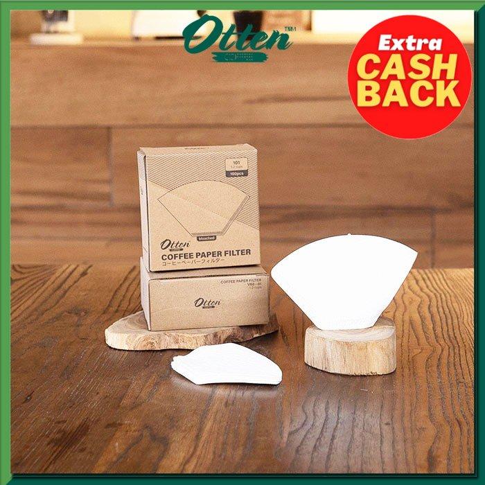 Gambar Otten - Kertas Saringan Kopi Filter Bleached Flat Bottom 101 (100lbr) dari Otten Coffee Medan Kota Medan Tokopedia