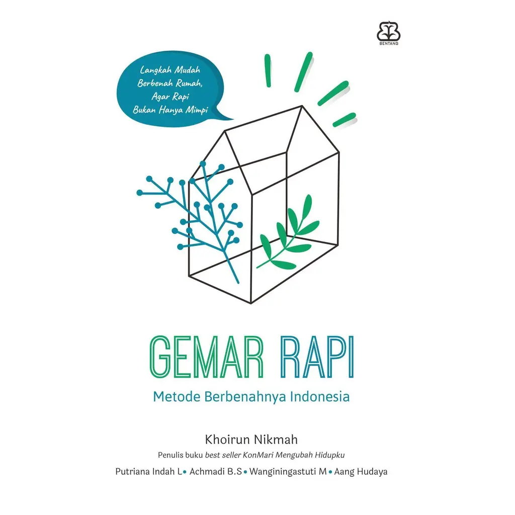 Buku Gemar Rapi : Gerakan Menata Negeri dari Rumah dan Pribadi - Khoirun Nikmah