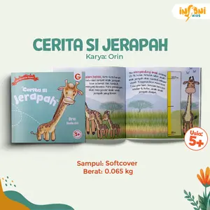 Buku Anak Muslim Seri Mengenal Hewan - Cerita Si Jerapah - Gema Insani
