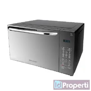 Sharp R735MTS Microwave 25L 1000W Grill Eco Panggang Pemanas Makanan