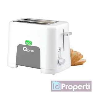 Oxone OX-111 Pemanggang Roti Panggang Bread Eco Toaster Stainless 500W