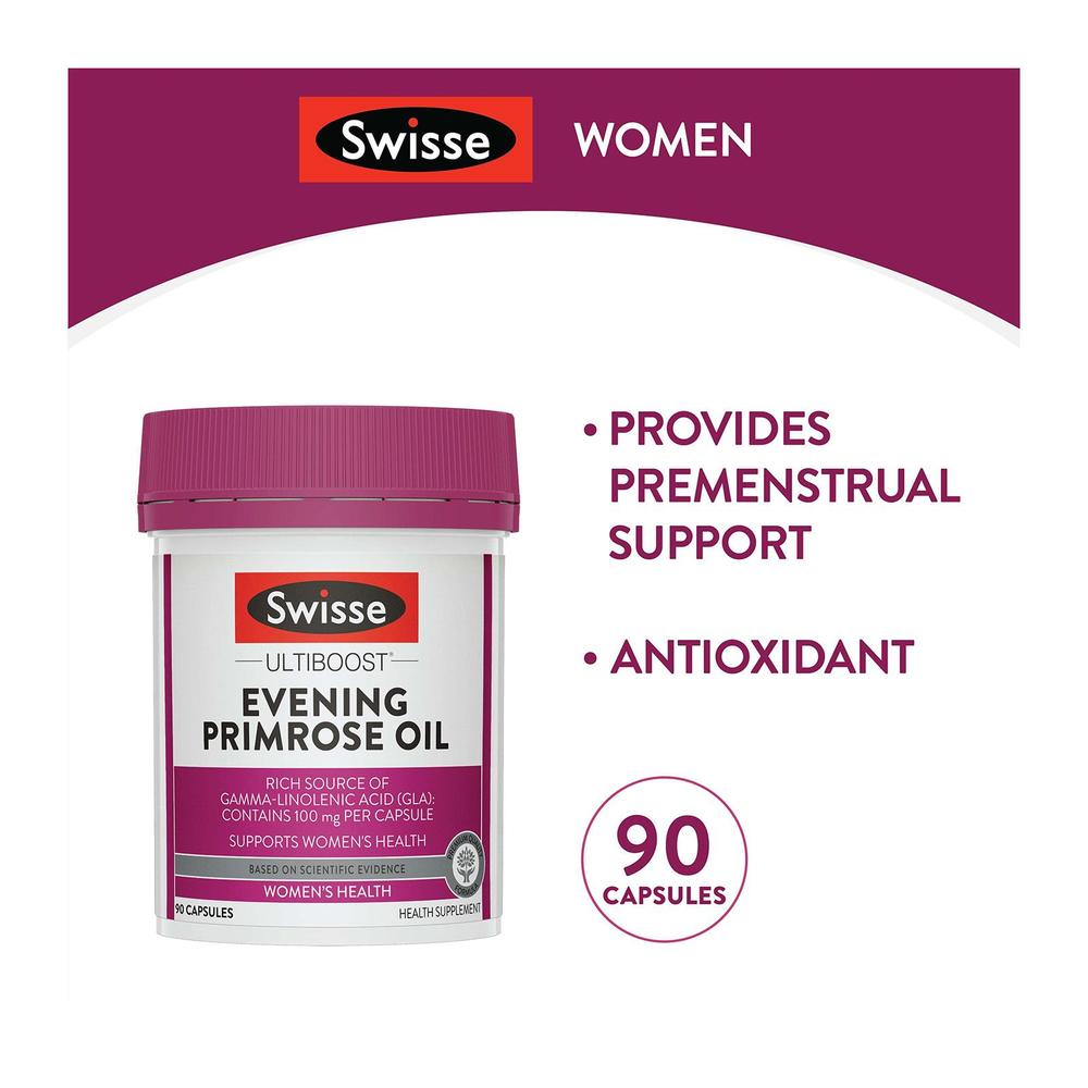 Swisse Ultiboost Evening Primrose Oil 90 Caps 181 g