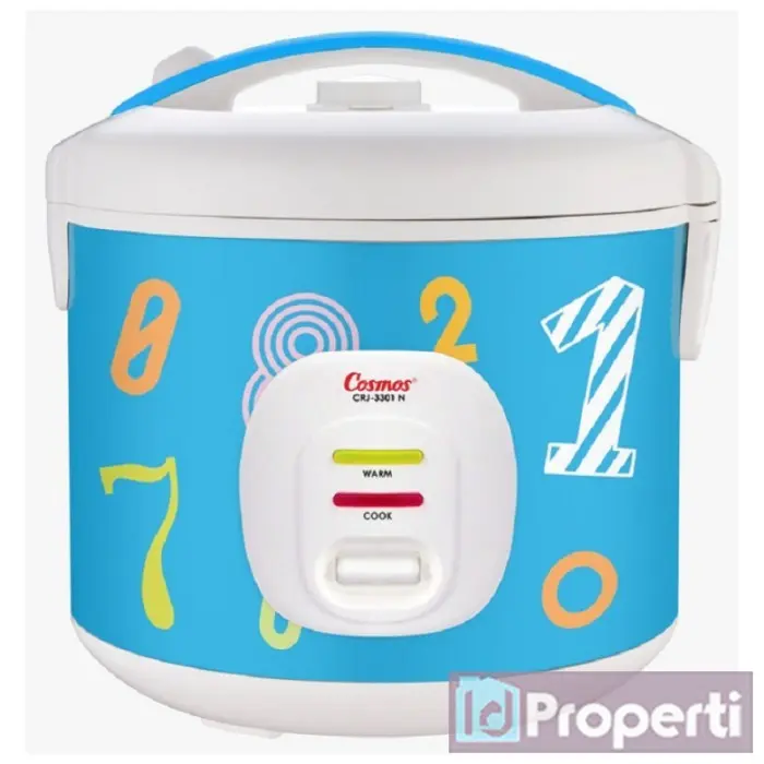Cosmos CRJ3301N Rice Cooker Penanak Nasi Magic Com 1.8L Anti Lengket