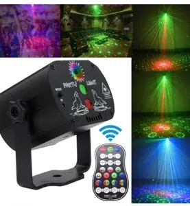 Laser Proyektor Disco Party Club DJLight 60 Mini LED RGB / Lampu Disko