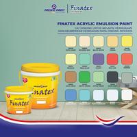 Gambar Finatex Acrylic Emulsion-Cat Dinding Interior- SUPER WHITE-5kg dari Pacific Paint Indonesia Kota Tangerang 2 Tokopedia