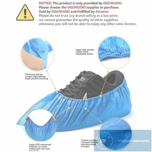 Pelindung Sepatu Plastik 1 Pack isi 10 Pcs Sekali Pakai Hujan