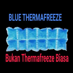 Dicari Blue Thermafreeze ice gel 15 x 40cm ice pack blue dry ice