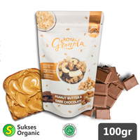 Gambar Granola PEANUT BUTTER ROYAL 100gr dari Sukses Organic Kota Tangerang Selatan 1 Tokopedia